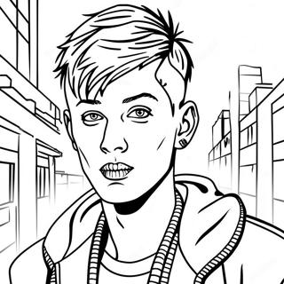 Mgk Coloring Page 65133-52203