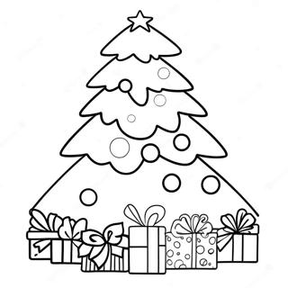 Lisa Frank Christmas Tree Coloring Page 65164-52225