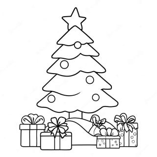 Lisa Frank Christmas Tree Coloring Page 65164-52226