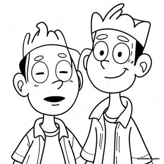 Ed Edd N Eddy Coloring Page 65173-52231