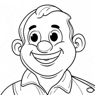 Eddy With A Big Smile Coloring Page 65174-52238