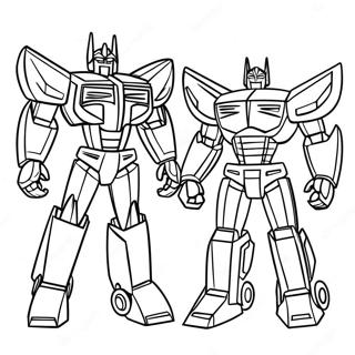 Transformers Robots In Disguise Coloring Pages