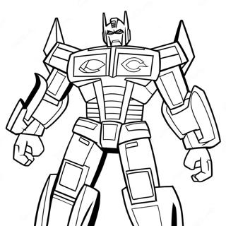 Optimus Prime Heroic Coloring Page 65214-52277