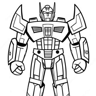 Optimus Prime Heroic Coloring Page 65214-52278