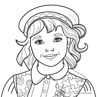 Molly Coloring Page 65233-52274