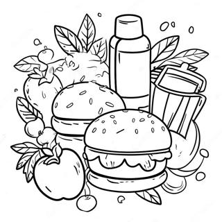 Vegan Food Coloring Page 65293-52326