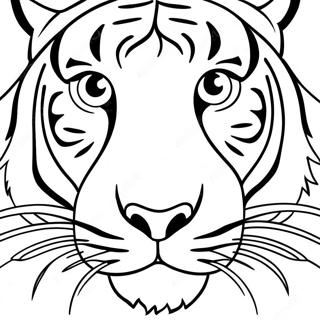 Bengal Tiger Coloring Page 65303-52340