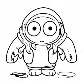 Among Us Dead Character Coloring Page 65323-52359