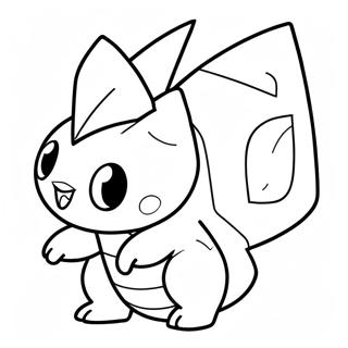 Shiny Pokemon Card Coloring Page 65364-52391