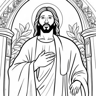 Black Jesus Coloring Page 65383-52400