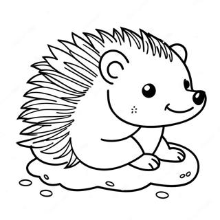 Hedgehog Coloring Page 65423-52430