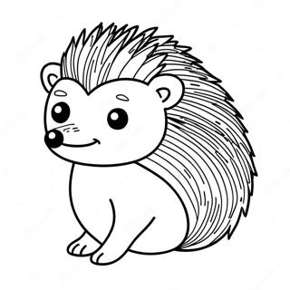 Hedgehog Coloring Page 65423-52431