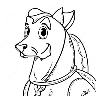 Duke In A Brave Adventure Coloring Page 65444-52449