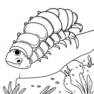 Centipede Coloring Page 65463-52462