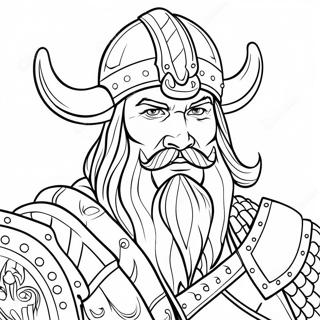 Viking Coloring Page 6546-5329