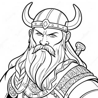 Viking Coloring Page 6546-5331