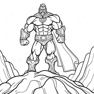 Dark Titan Coloring Pages