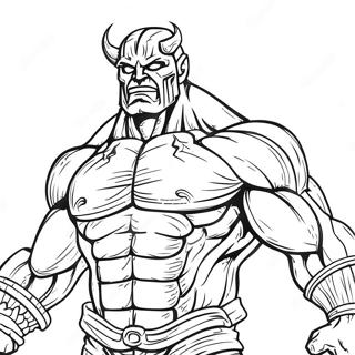 Dark Titan Coloring Page 65473-52472