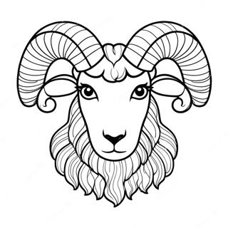 Ram Coloring Page 65503-52495