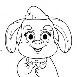 Magical Abby Cadabby Coloring Page 65534-52525