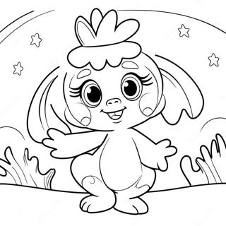 Magical Abby Cadabby Coloring Page 65534-52527