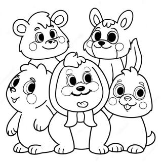 Pajanimals Coloring Page 65563-52538