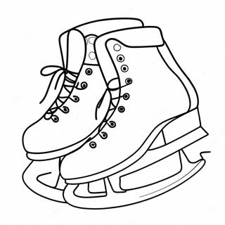 Ice Skating Coloring Page 6556-5334