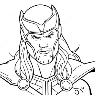 Thor Love And Thunder Coloring Pages