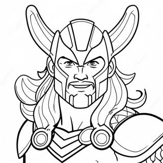 Thor Love And Thunder Coloring Page 65573-52552