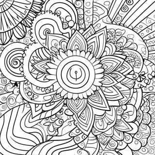 Trippy Chakra Coloring Pages