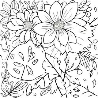 Seeds Coloring Pages