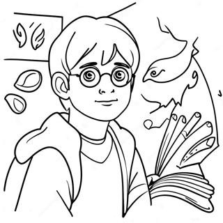 Harry Potter And The Sorcerer's Stone Coloring Pages