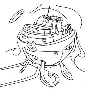 Treasure Planet Coloring Pages