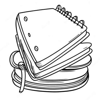 Diary Coloring Page 65713-52659