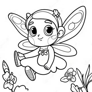 Vidia Fairy Coloring Page 65733-52678