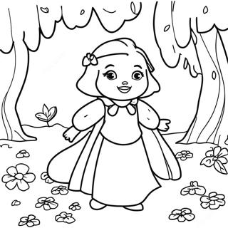 Vidia In A Magical Forest Coloring Page 65734-52675