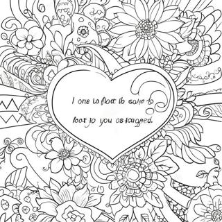 Words Of Encouragement Coloring Page 65743-52684