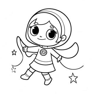 Wordgirl Coloring Pages