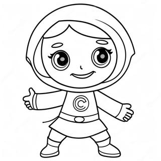 Wordgirl Coloring Page 65783-52718