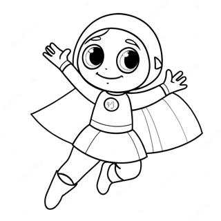 Wordgirl Coloring Page 65783-52719