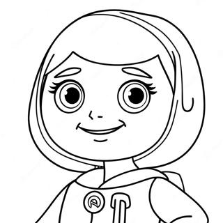 Wordgirl Coloring Page 65783-52720