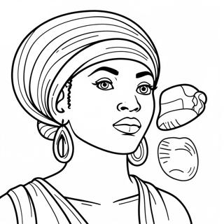 Black People Coloring Page 65793-52722