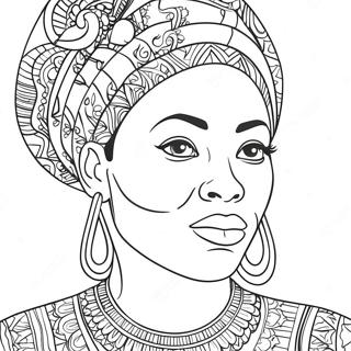 Black People Coloring Page 65793-52723