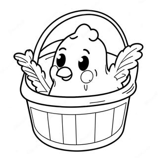 Crispy Chicken Bucket Coloring Page 65804-52734