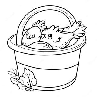 Crispy Chicken Bucket Coloring Page 65804-52736