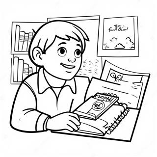 Tales Of A Fourth Grade Nothing Coloring Page 65813-52739