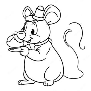 Cinderella Mice Coloring Page 65833-52755