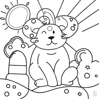 Britto Coloring Page 65843-52763