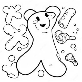 Colorful Sour Patch Candy Coloring Page 65874-52790