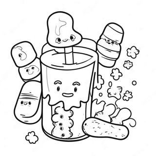 Colorful Sour Patch Candy Coloring Page 65874-52792